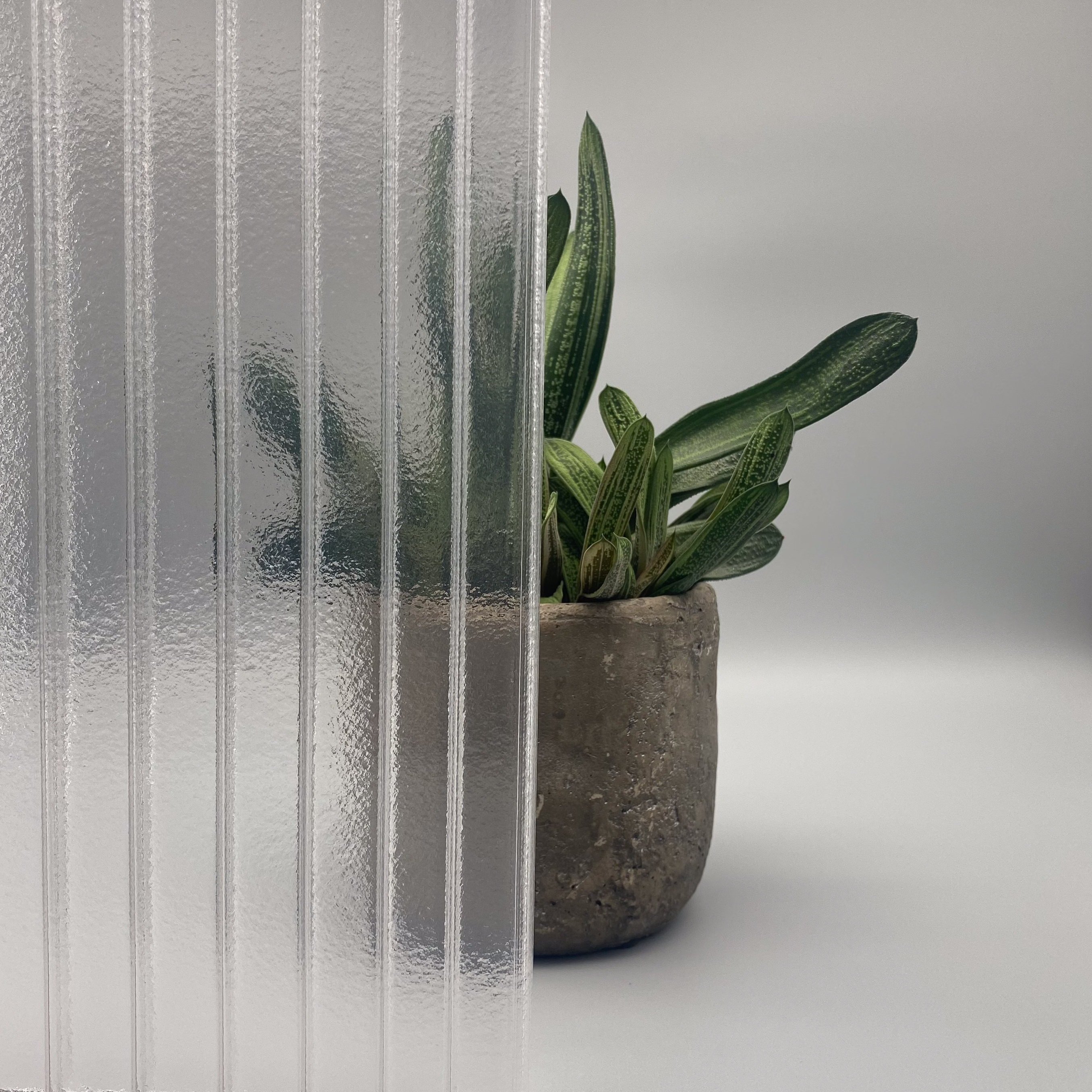 Stegplatten Komplettset 16mm Lexan Eiskristall